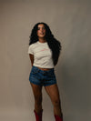Soft White Bby Tee