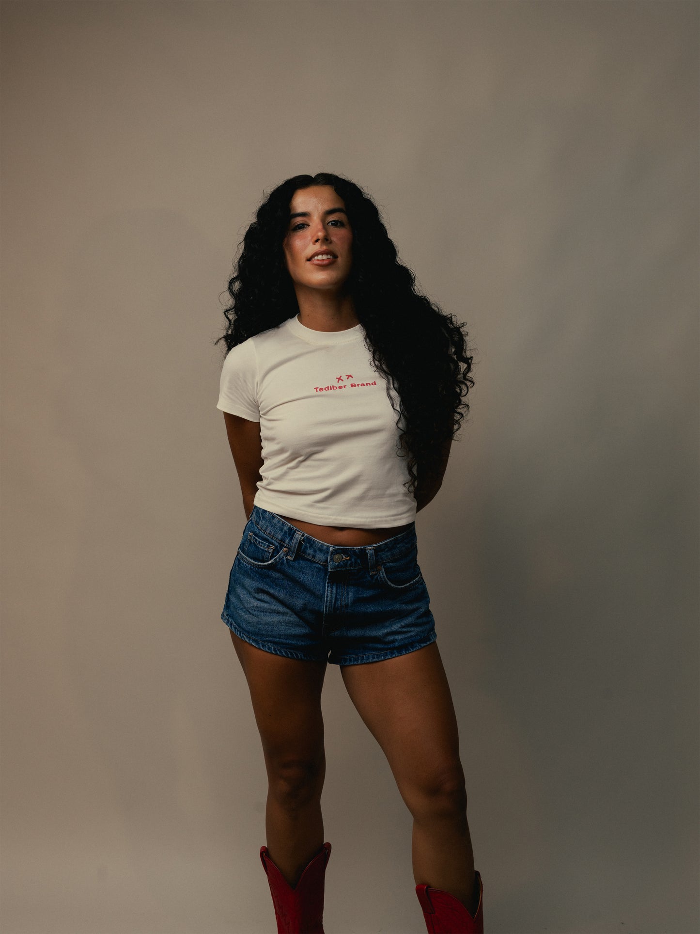 Soft White Bby Tee