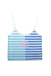 Blue Split Cami