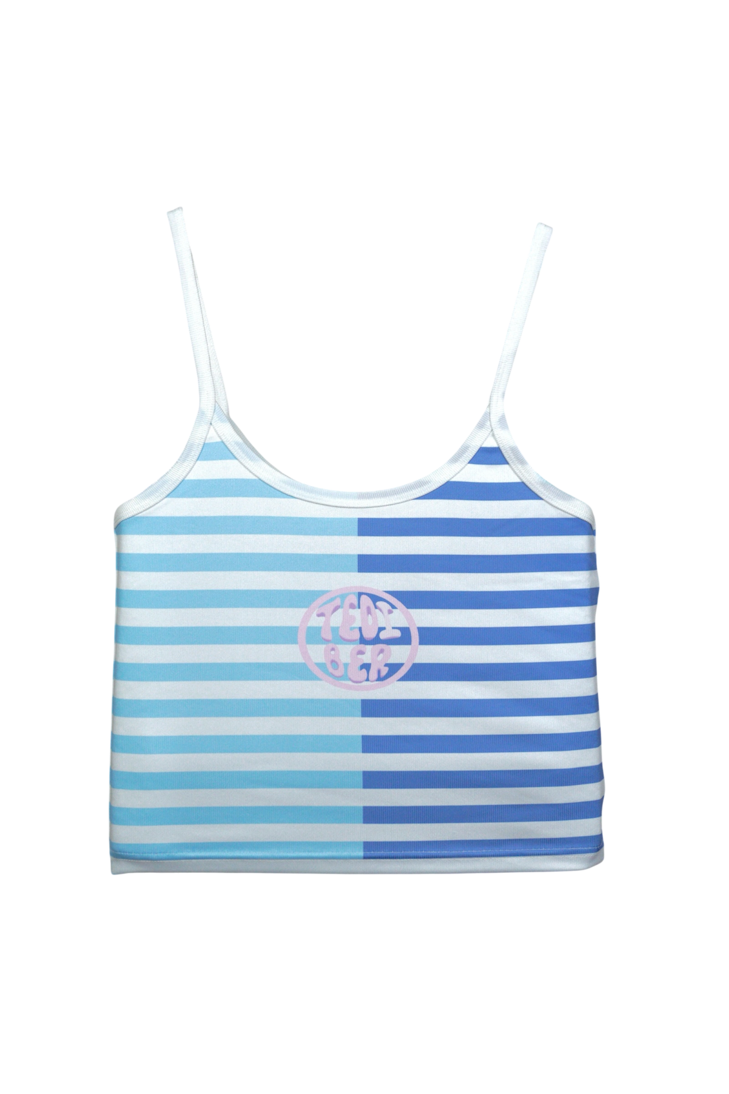 Blue Split Cami